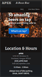 Mobile Screenshot of apexbar.com